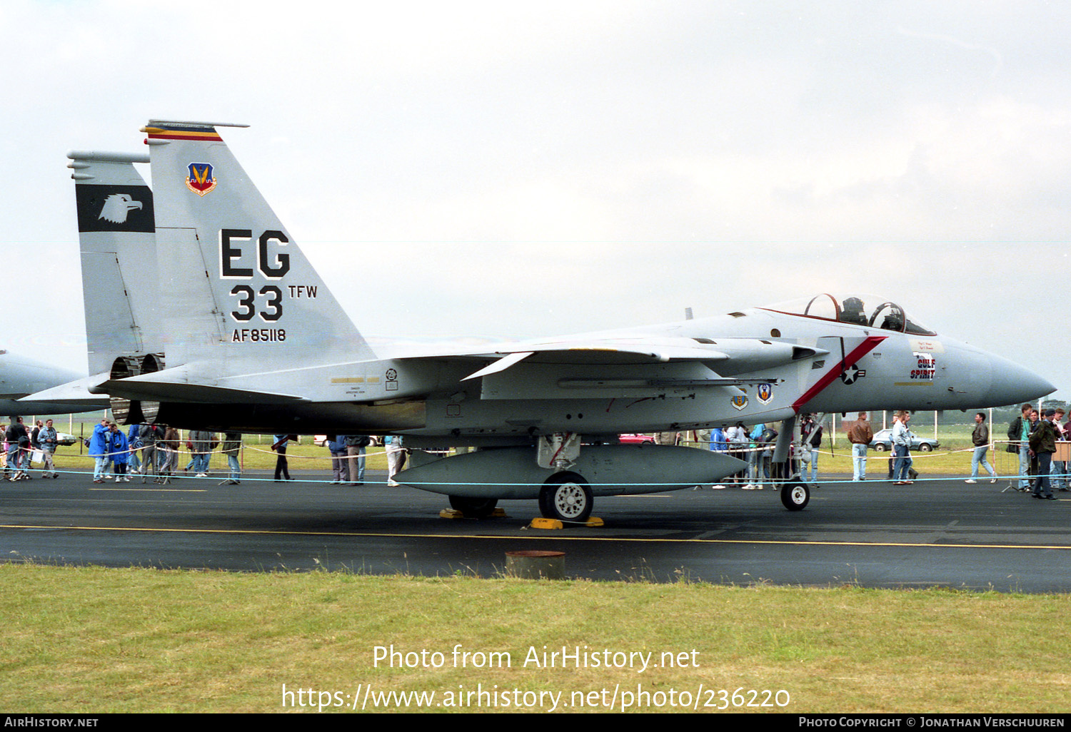 Aircraft Photo of 85-0118 / AF85118 | McDonnell Douglas F-15C Eagle | USA - Air Force | AirHistory.net #236220