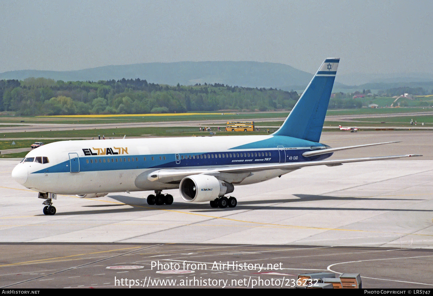 Aircraft Photo of 4X-EAD | Boeing 767-258/ER | El Al Israel Airlines | AirHistory.net #236232