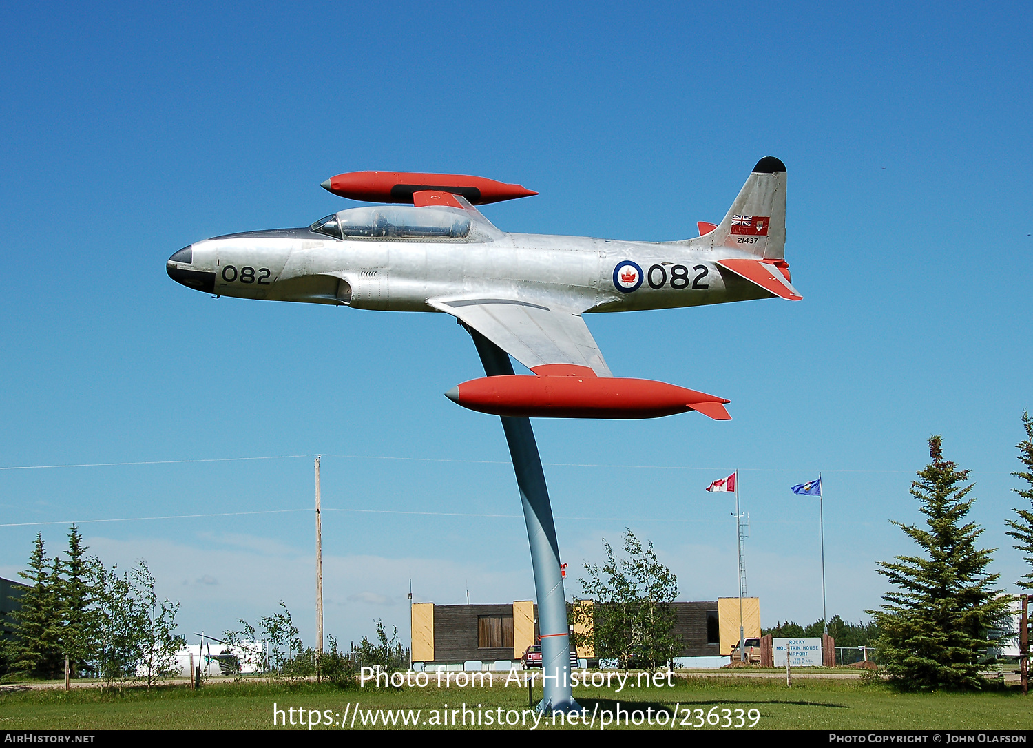 Aircraft Photo of 21437 | Canadair CT-133 Silver Star 3 | Canada - Air Force | AirHistory.net #236339