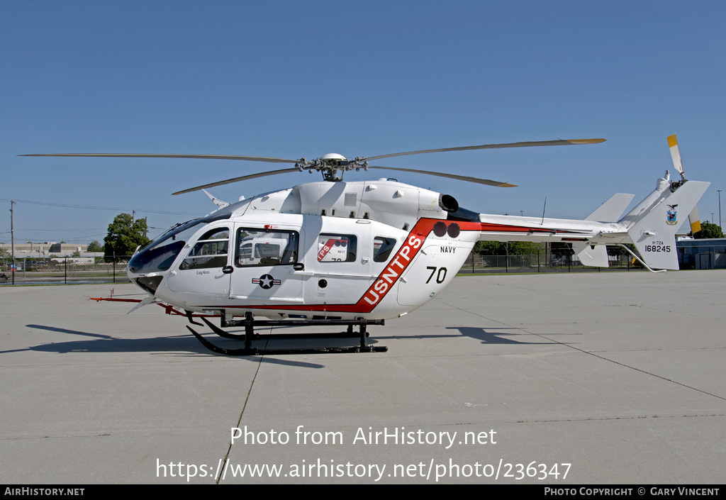 Aircraft Photo of 168245 | Eurocopter-Kawasaki UH-72A Lakota (EC-145) | USA - Navy | AirHistory.net #236347