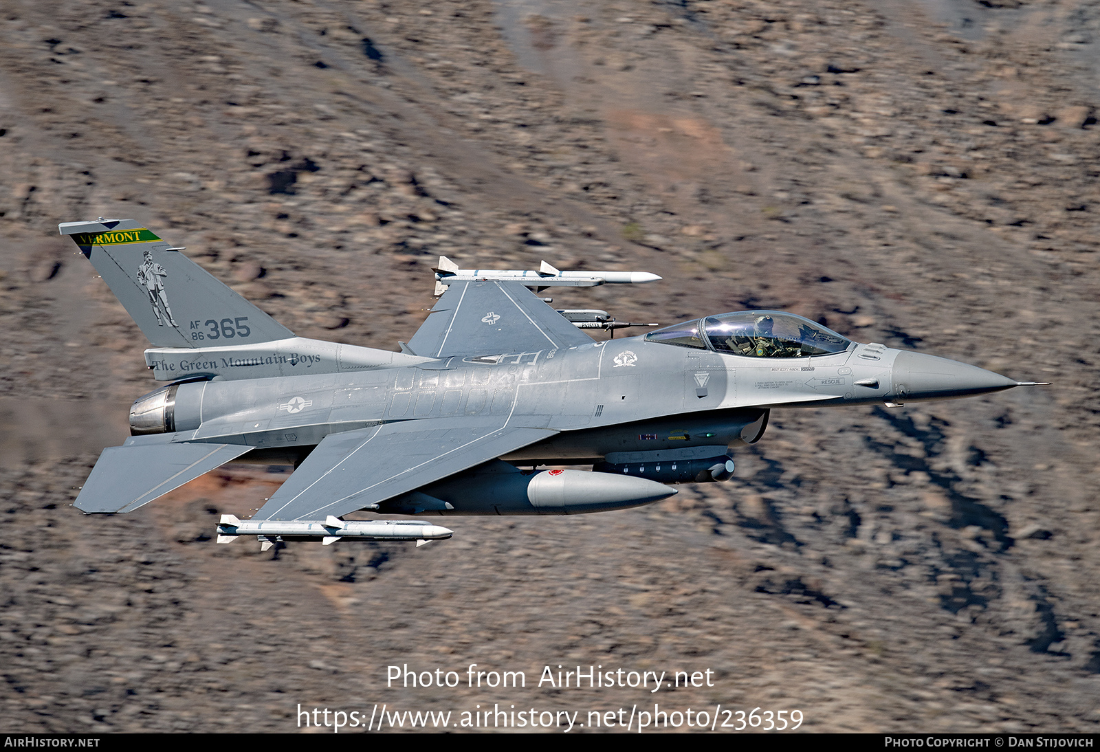 Aircraft Photo of 86-0365 / AF86-365 | General Dynamics F-16C Fighting Falcon | USA - Air Force | AirHistory.net #236359