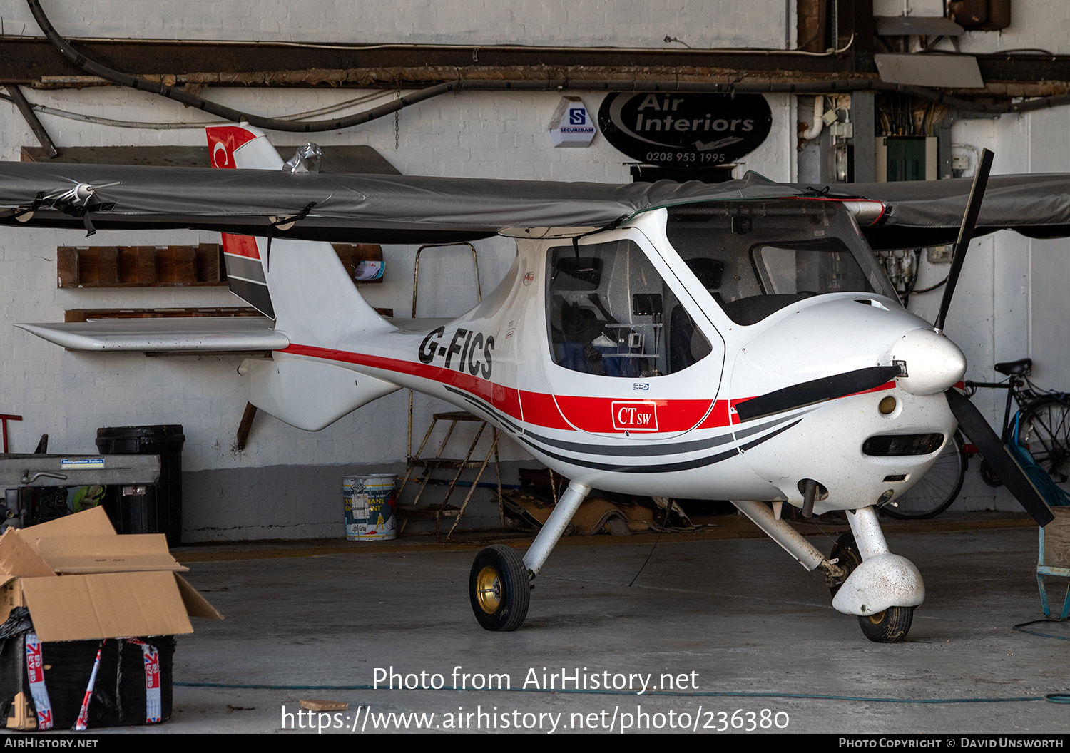 Aircraft Photo of G-FICS | Flight Design CT-SW | AirHistory.net #236380