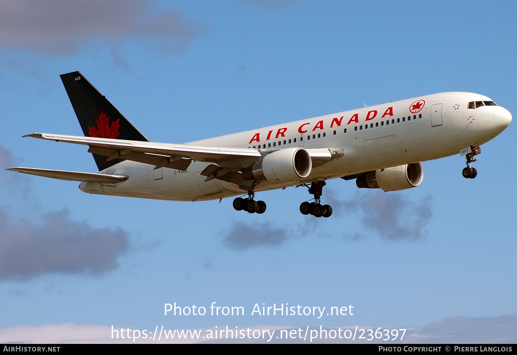 Aircraft Photo of C-FUCL | Boeing 767-209(ER) | Air Canada | AirHistory.net #236397