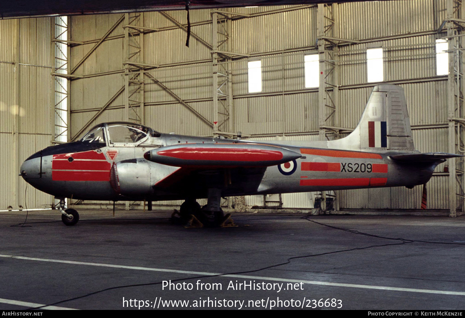 Aircraft Photo of XS209 | BAC 84 Jet Provost T4 | UK - Air Force | AirHistory.net #236683