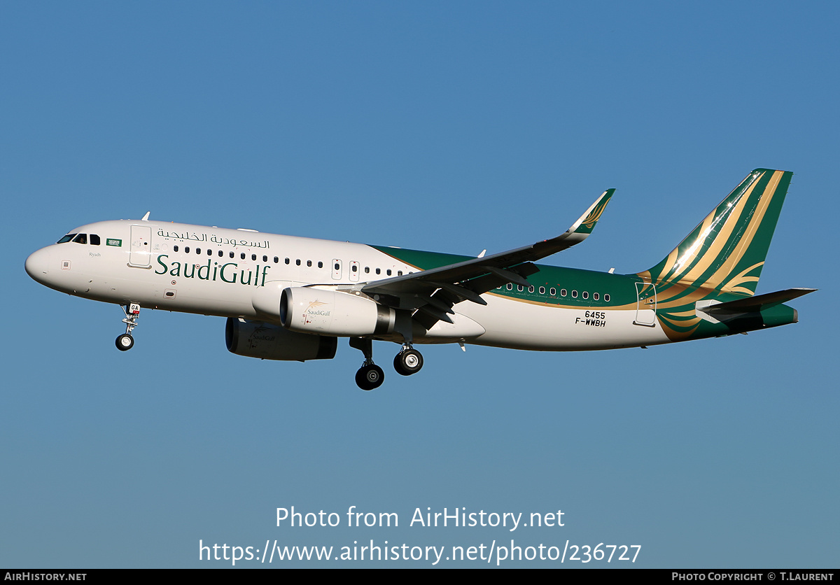 Aircraft Photo of F-WWBH | Airbus A320-232 | SaudiGulf Airlines | AirHistory.net #236727