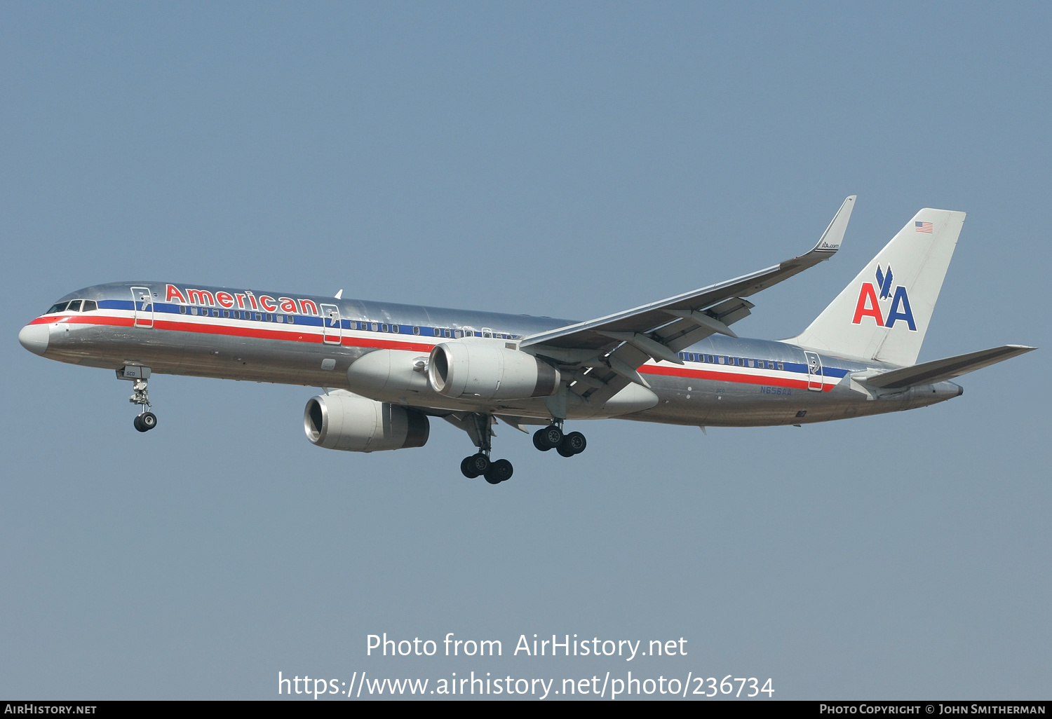 Aircraft Photo of N656AA | Boeing 757-223 | American Airlines | AirHistory.net #236734