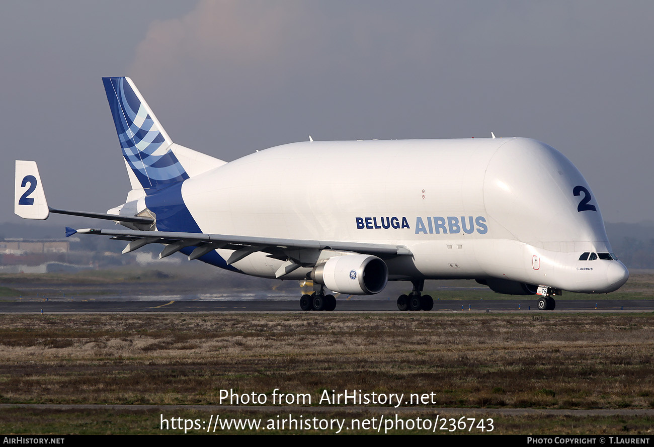 Aircraft Photo of F-GSTB | Airbus A300B4-608ST Beluga (Super ...