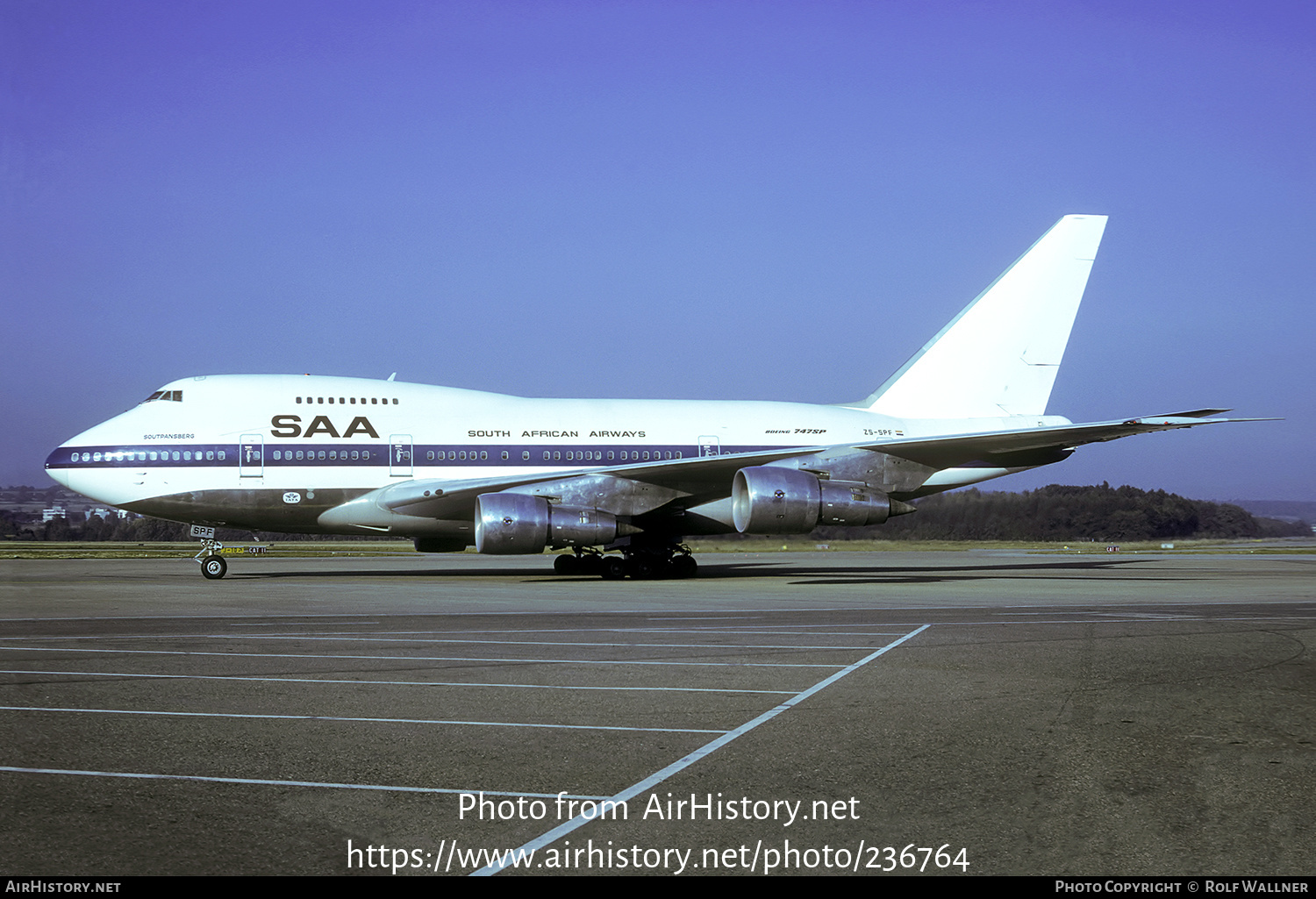 Aircraft Photo of ZS-SPF | Boeing 747SP-44 | South African Airways - Suid-Afrikaanse Lugdiens | AirHistory.net #236764