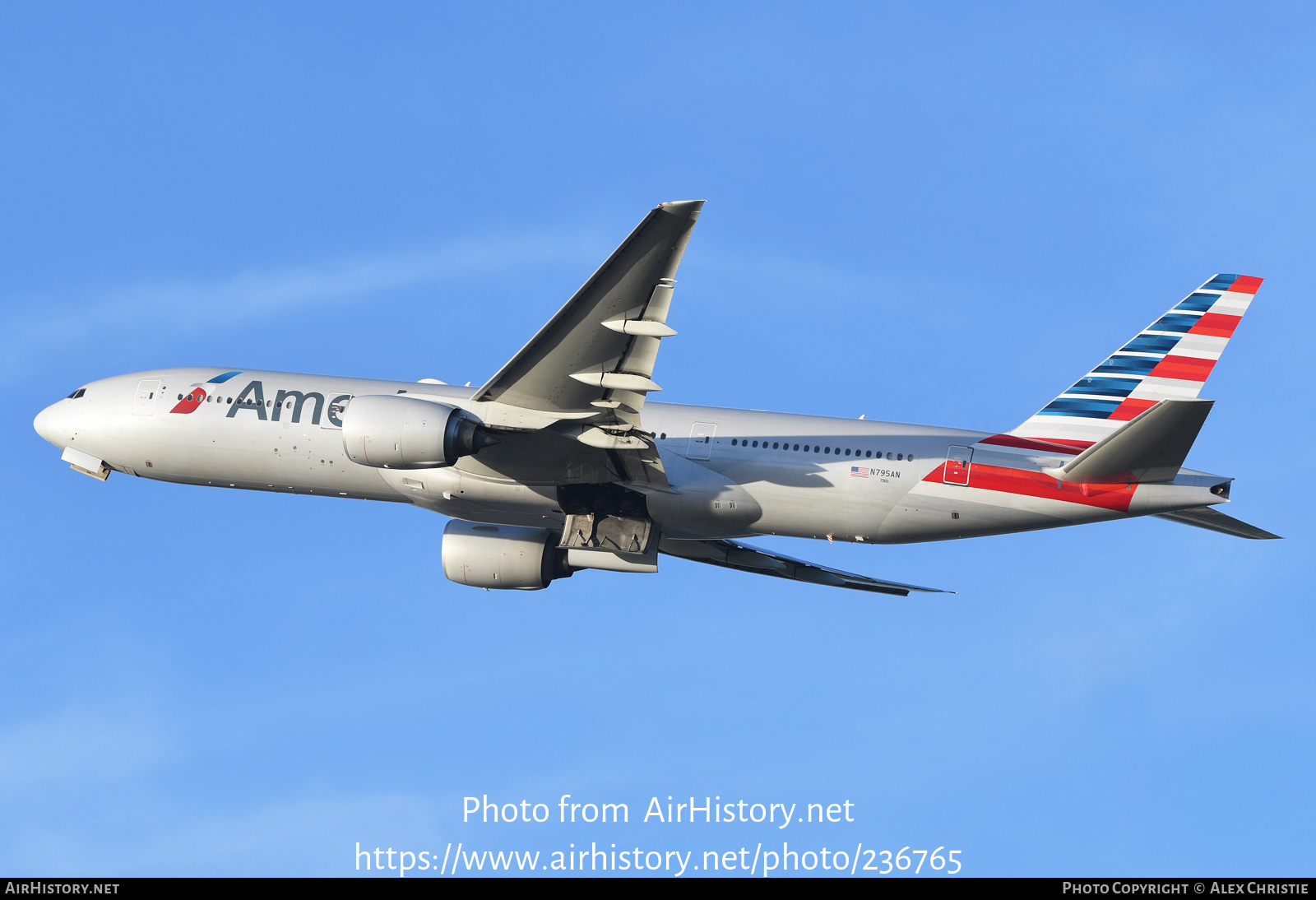 Aircraft Photo of N795AN | Boeing 777-223/ER | American Airlines | AirHistory.net #236765