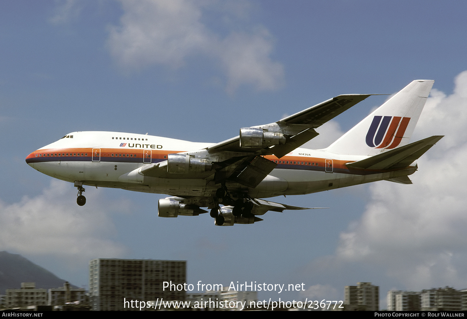 Aircraft Photo of N143UA | Boeing 747SP-21 | United Airlines | AirHistory.net #236772