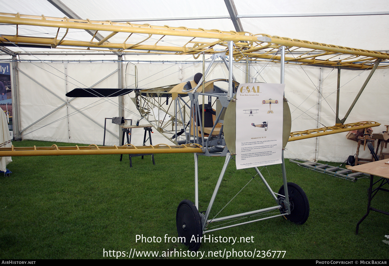 Aircraft Photo of G-CILI | Nieuport 16 (replica) | AirHistory.net #236777