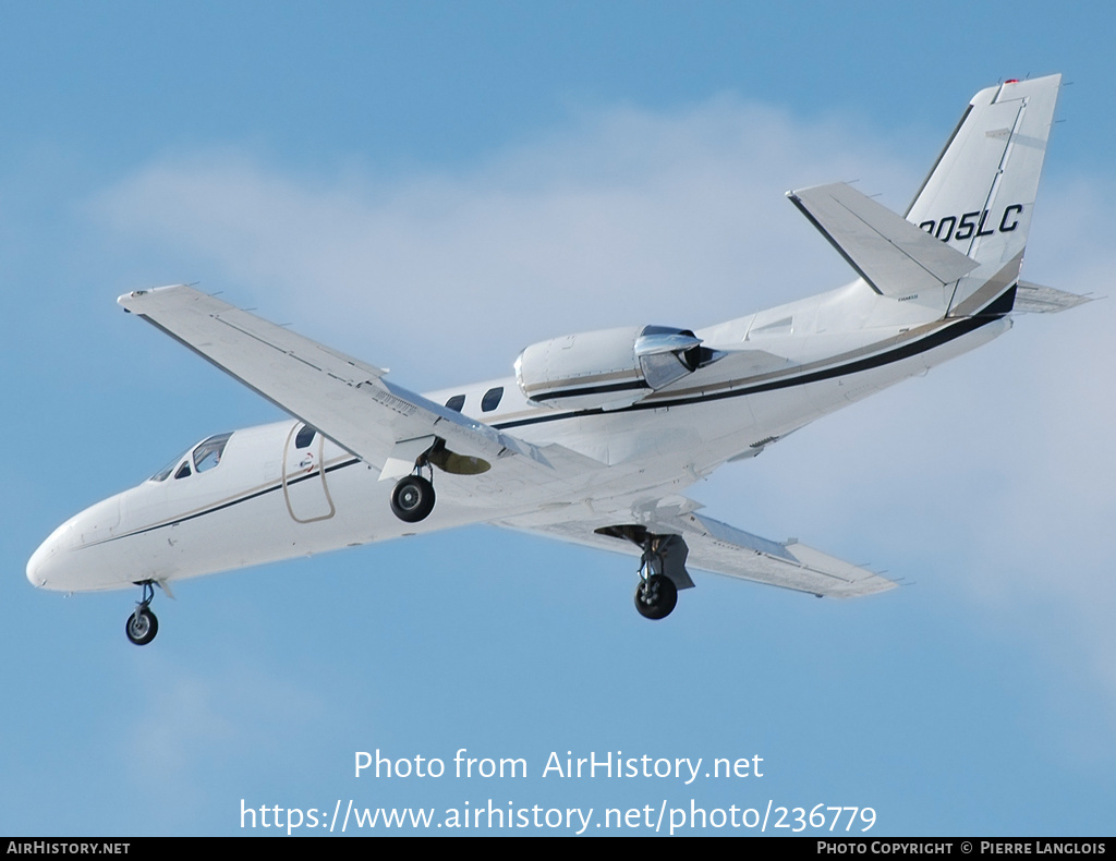 Aircraft Photo of N805LC | Cessna 550 Citation II | AirHistory.net #236779