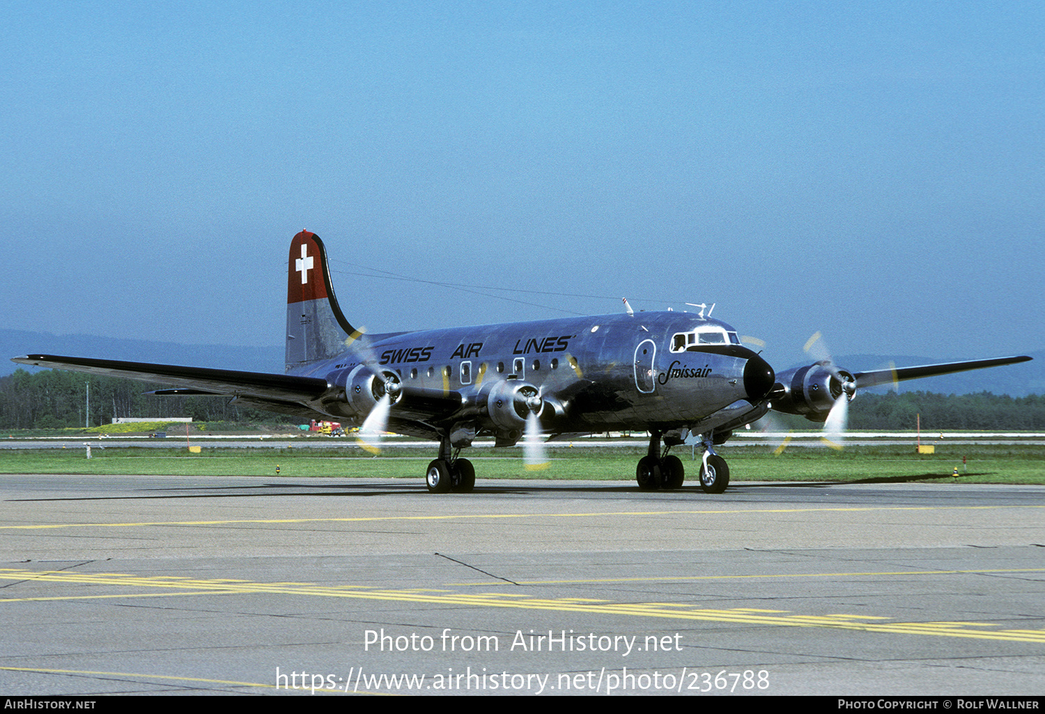 Aircraft Photo of ZU-ILI | Douglas DC-4-1009 | Swissair - Swiss Air Lines | AirHistory.net #236788