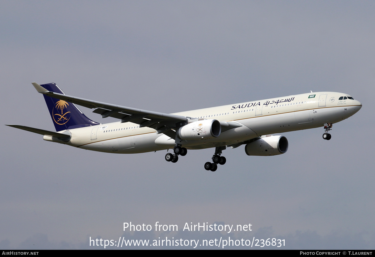 Aircraft Photo of F-WWKY | Airbus A330-343 | Saudia - Saudi Arabian Airlines | AirHistory.net #236831