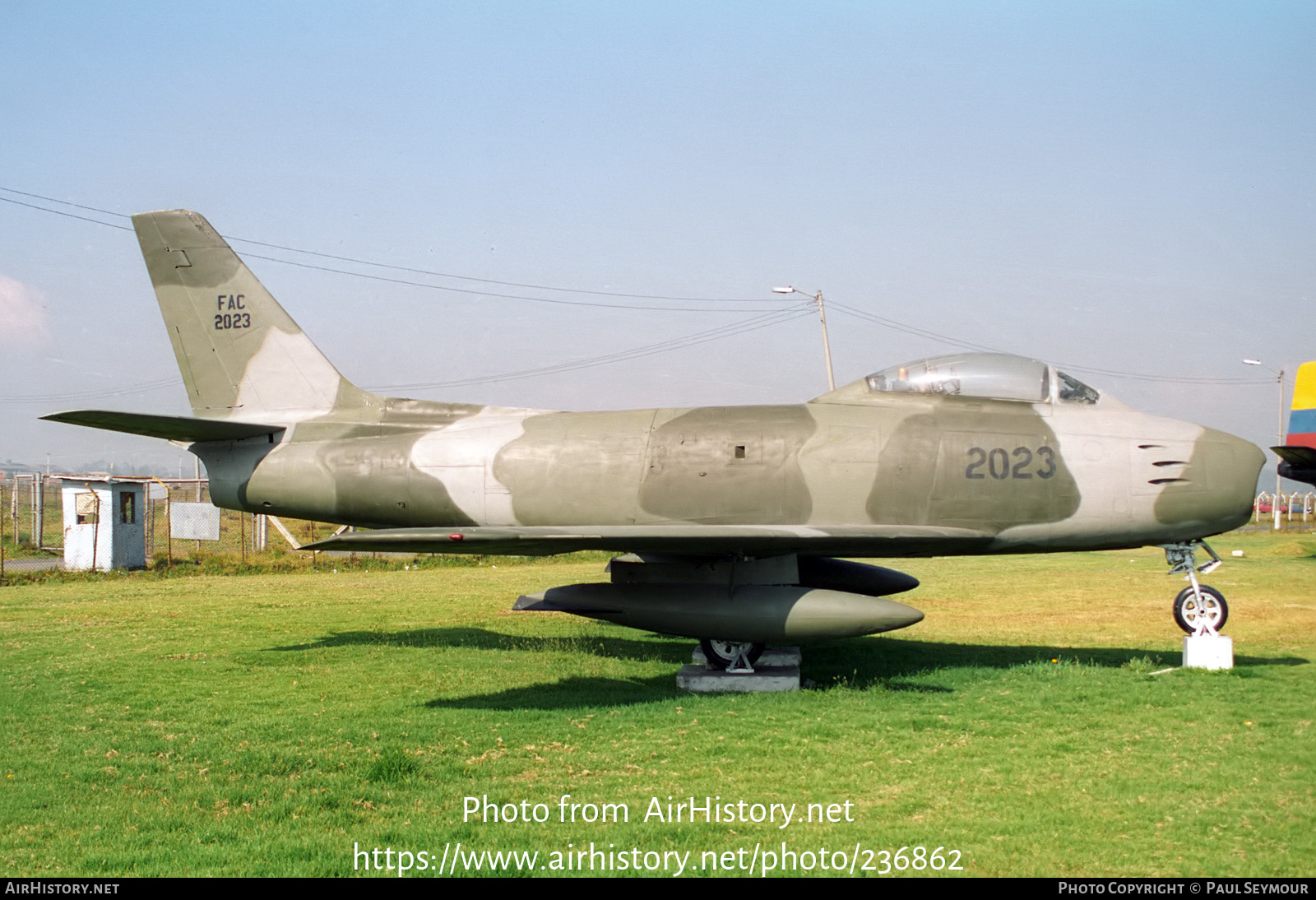 Aircraft Photo of FAC2023 | Canadair CL-13B Sabre 6 | Colombia - Air Force | AirHistory.net #236862