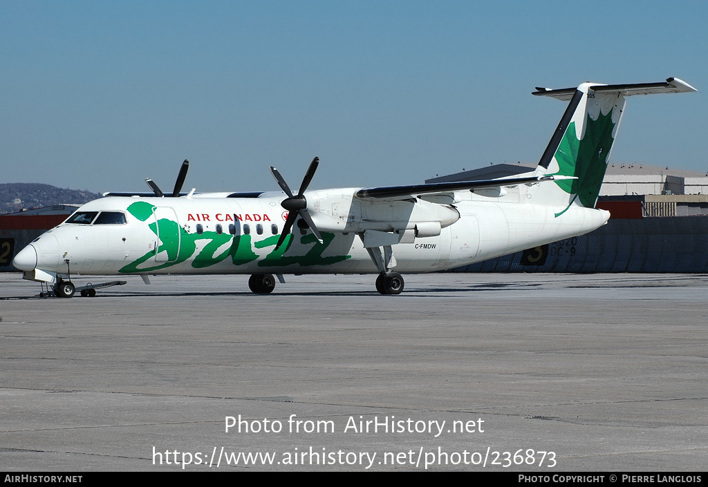 Aircraft Photo of C-FMDW | De Havilland Canada DHC-8-311Q Dash 8 | Air Canada Jazz | AirHistory.net #236873