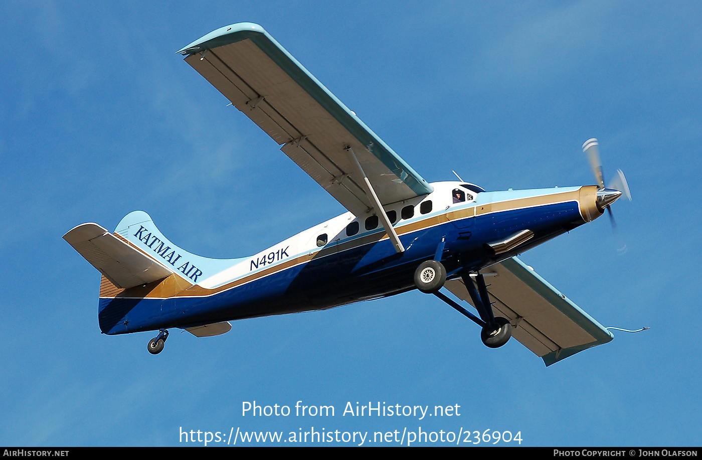 Aircraft Photo of N491K | Texas Turbine DHC-3T Super Otter | Katmai Air | AirHistory.net #236904