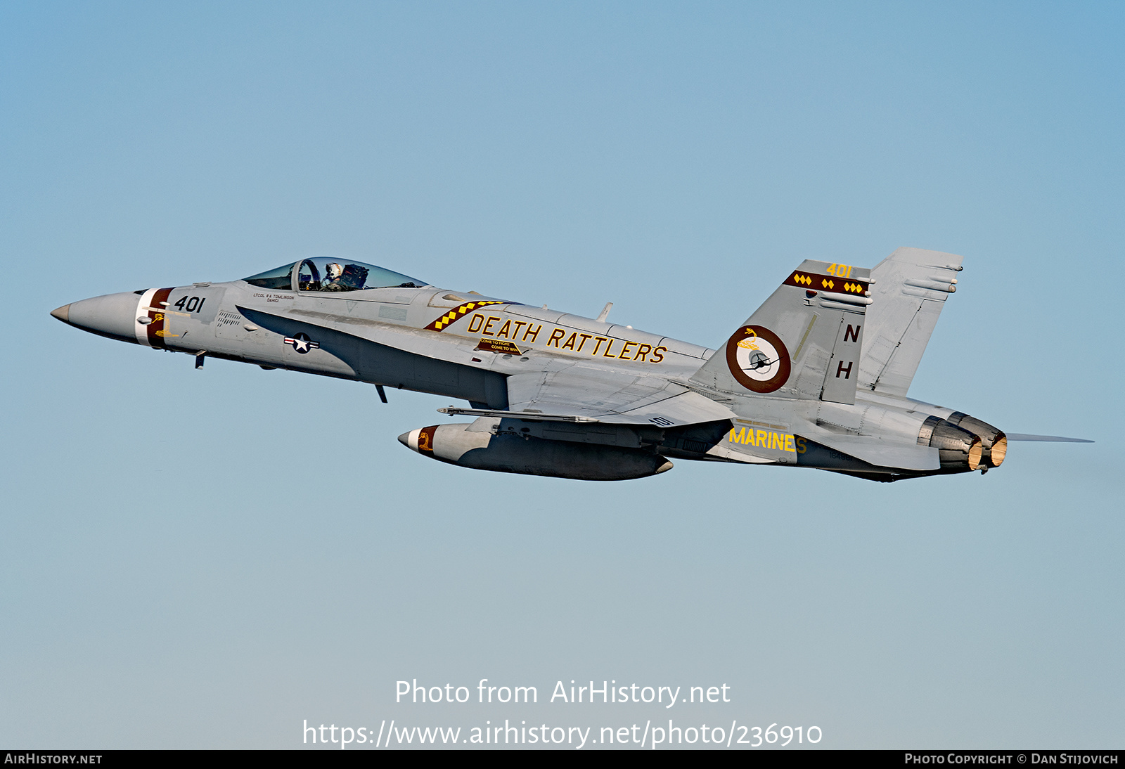 Aircraft Photo of 164881 | McDonnell Douglas F/A-18C Hornet | USA - Marines | AirHistory.net #236910