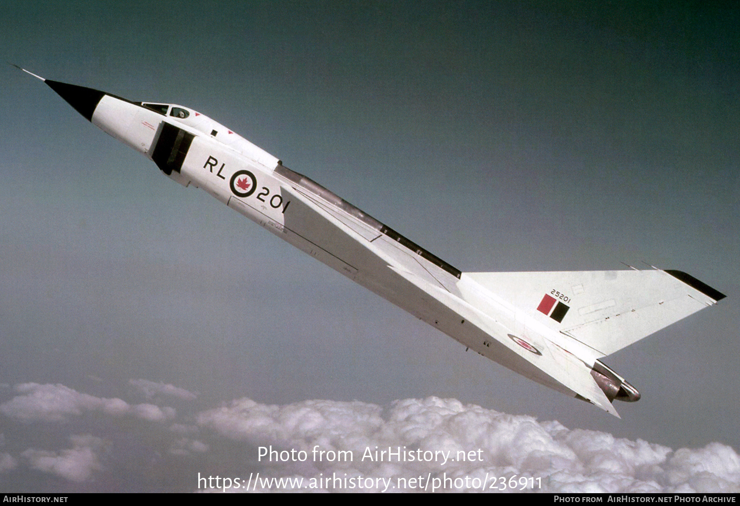 Aircraft Photo of 25201 | Avro Canada CF-105 Arrow Mk1 | Canada - Air Force | AirHistory.net #236911