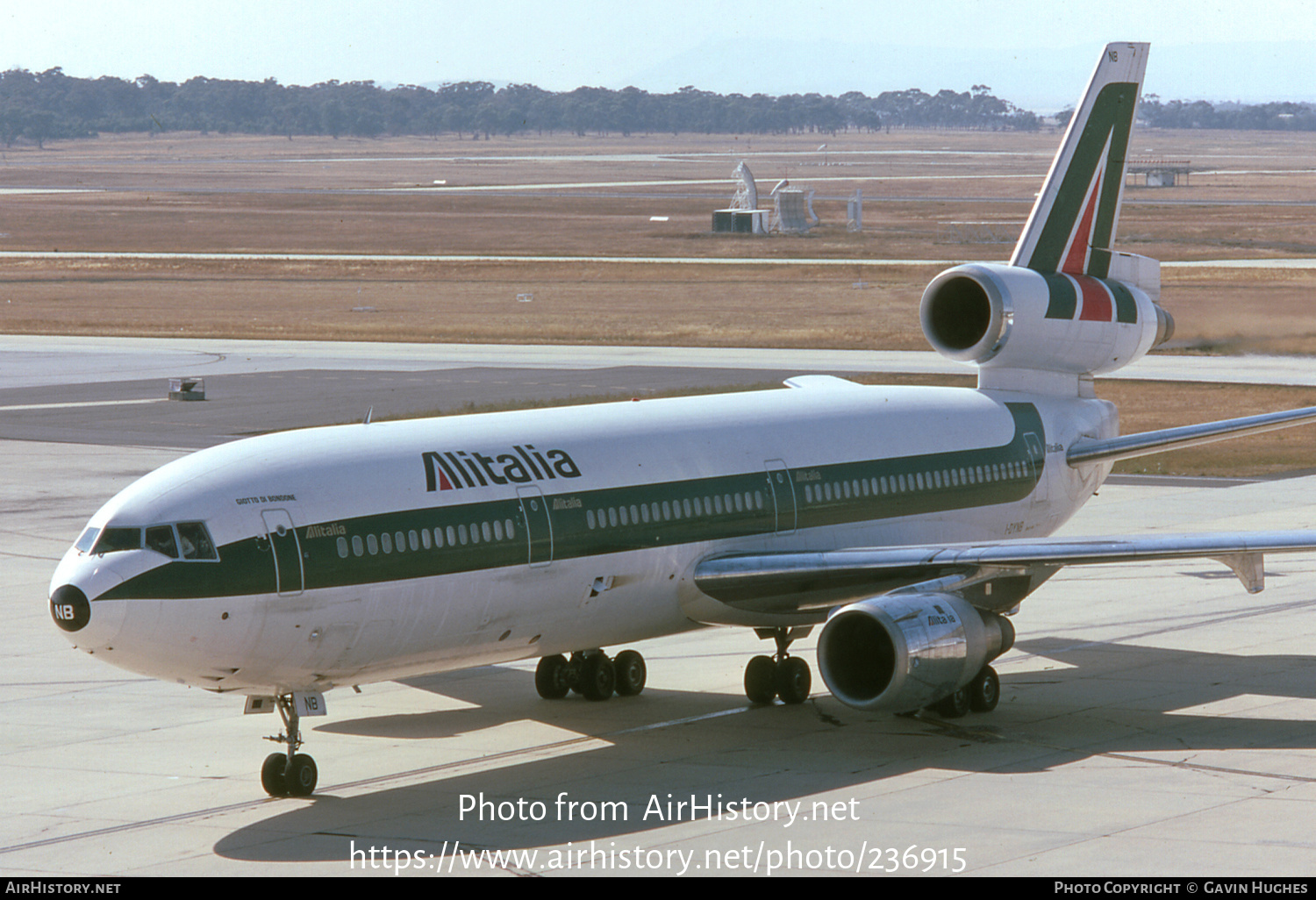 Aircraft Photo of I-DYNB | McDonnell Douglas DC-10-30 | Alitalia