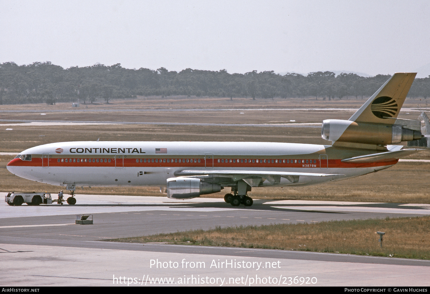 Aircraft Photo of N3878M | McDonnell Douglas DC-10-30 | Continental Airlines | AirHistory.net #236920