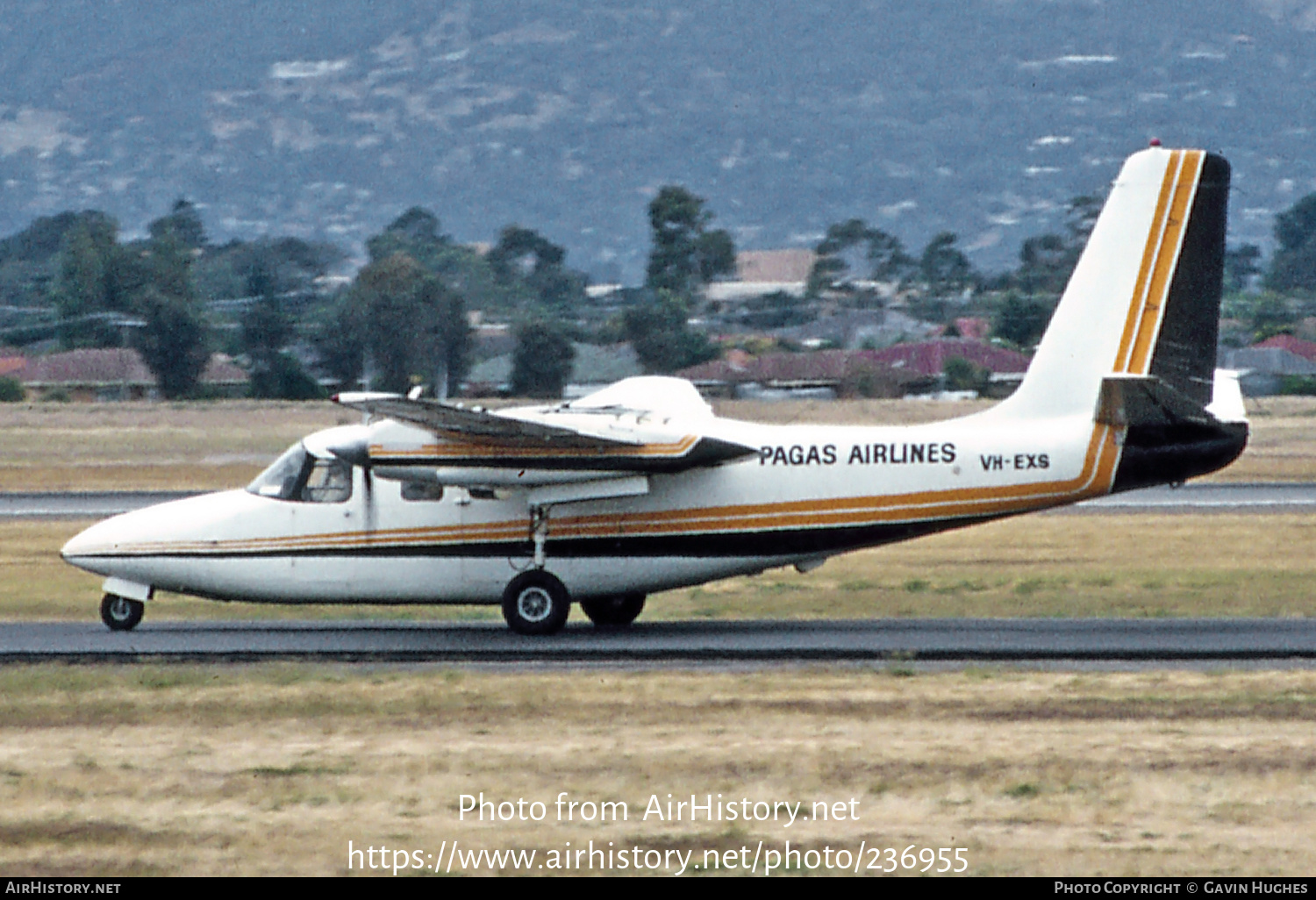 Aircraft Photo of VH-EXS | North American Rockwell 500S Shrike Commander | Pagas Airlines | AirHistory.net #236955