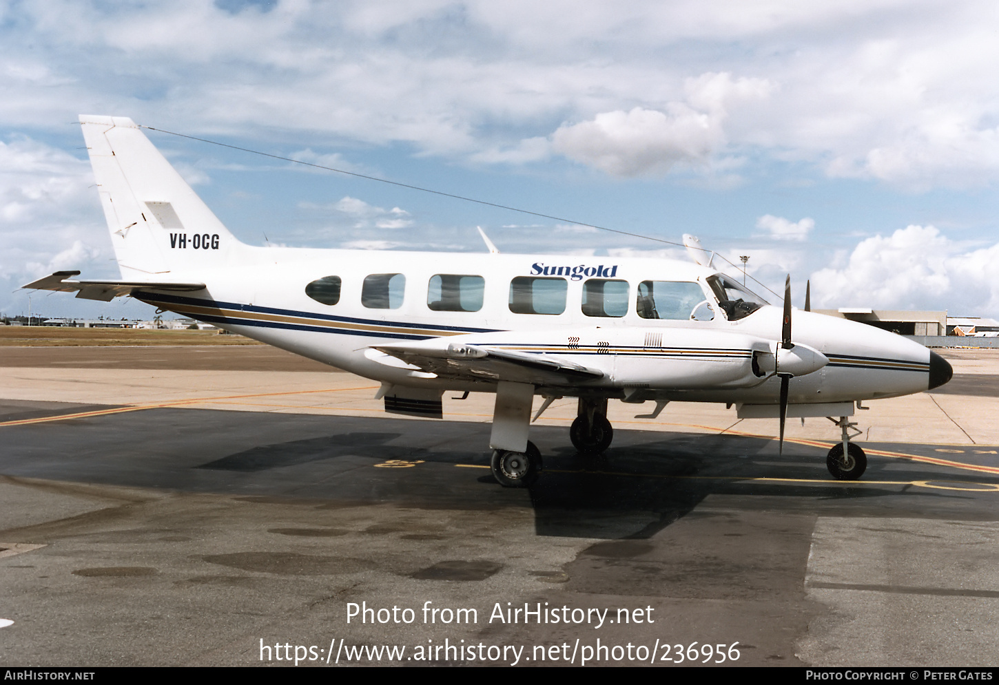 Aircraft Photo of VH-OCG | Piper PA-31-350 Chieftain | Sungold Airlines | AirHistory.net #236956