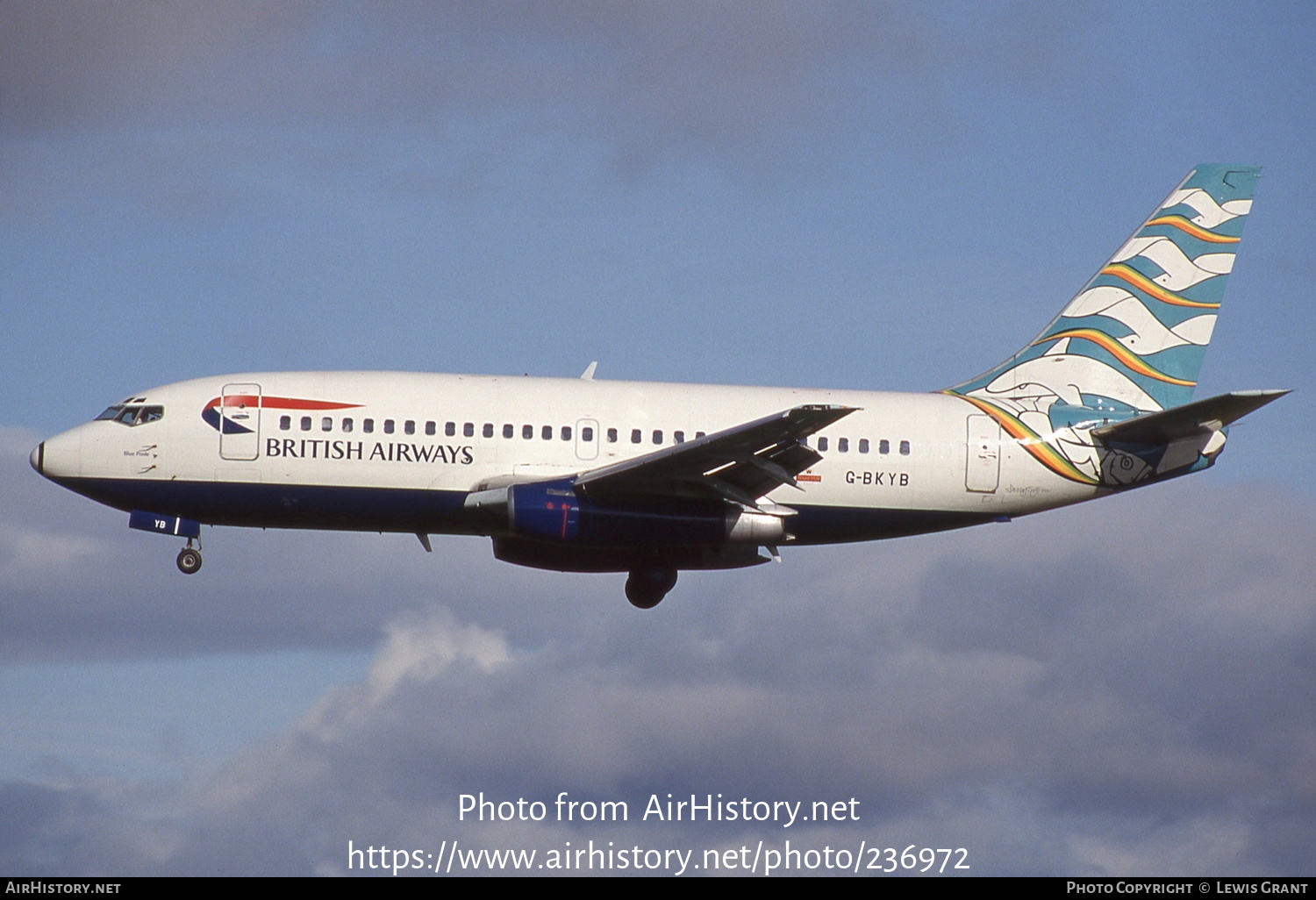 Aircraft Photo of G-BKYB | Boeing 737-236/Adv | British Airways | AirHistory.net #236972