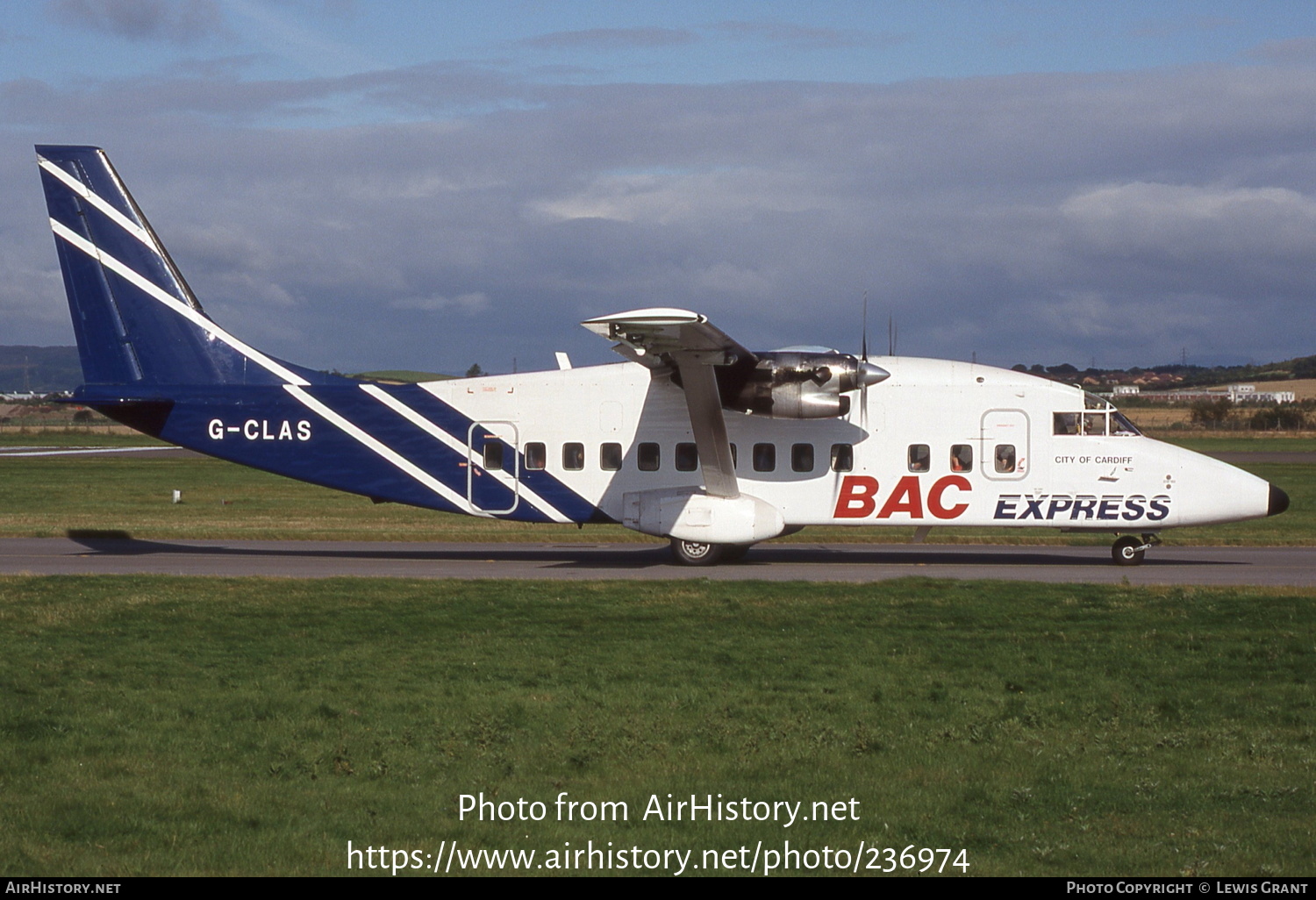 Aircraft Photo of G-CLAS | Short 360-100 | BAC Express Airlines | AirHistory.net #236974