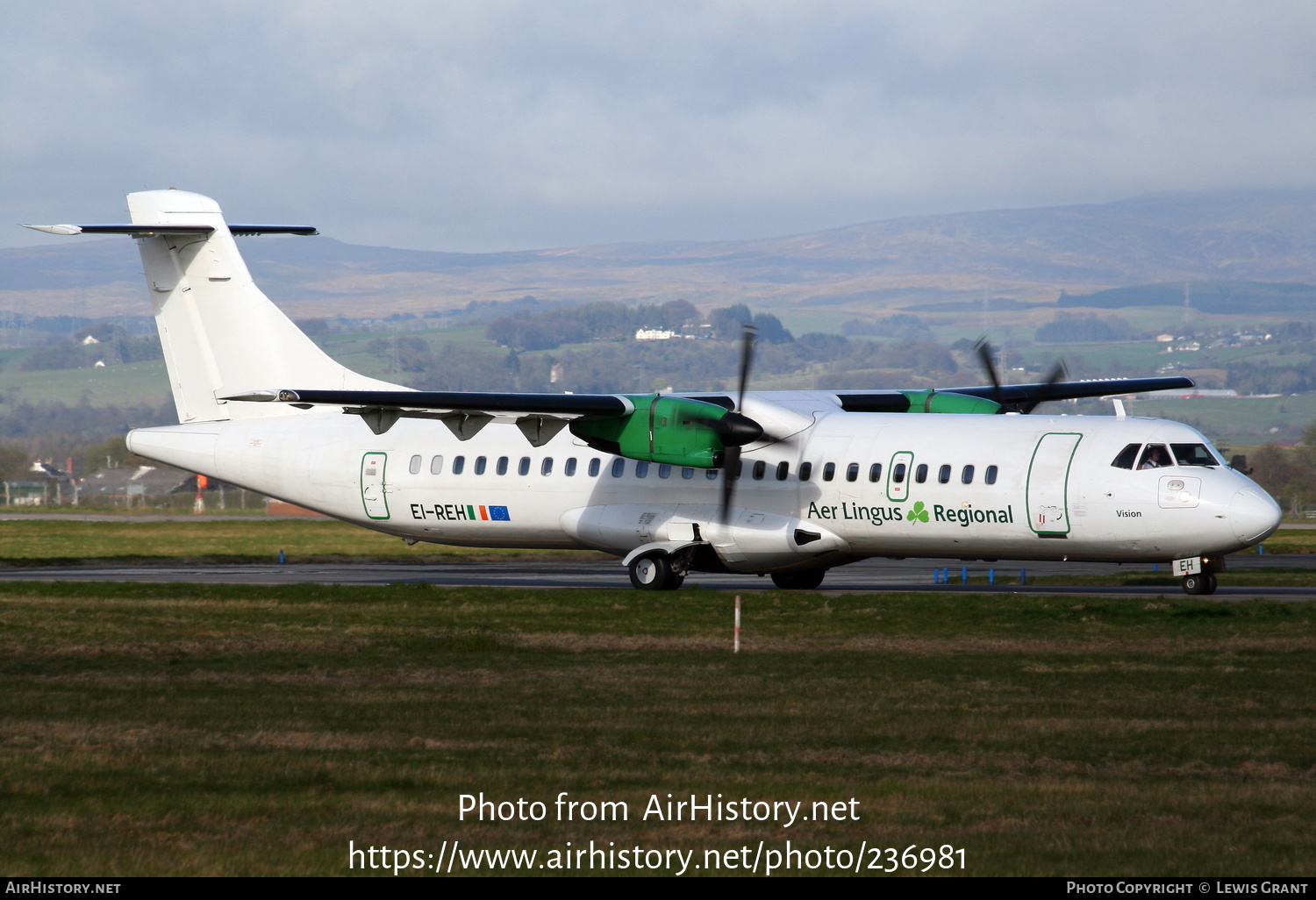 Aircraft Photo of EI-REH | ATR ATR-72-201 | Aer Lingus Regional | AirHistory.net #236981