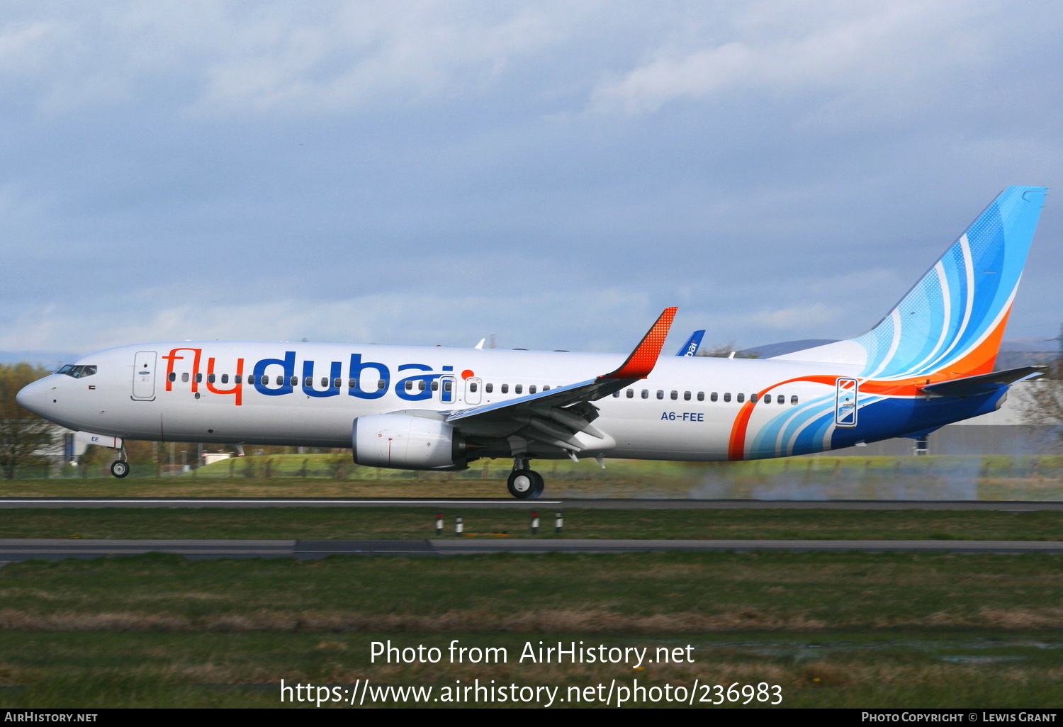 Aircraft Photo of A6-FEE | Boeing 737-8KN | Flydubai | AirHistory.net #236983