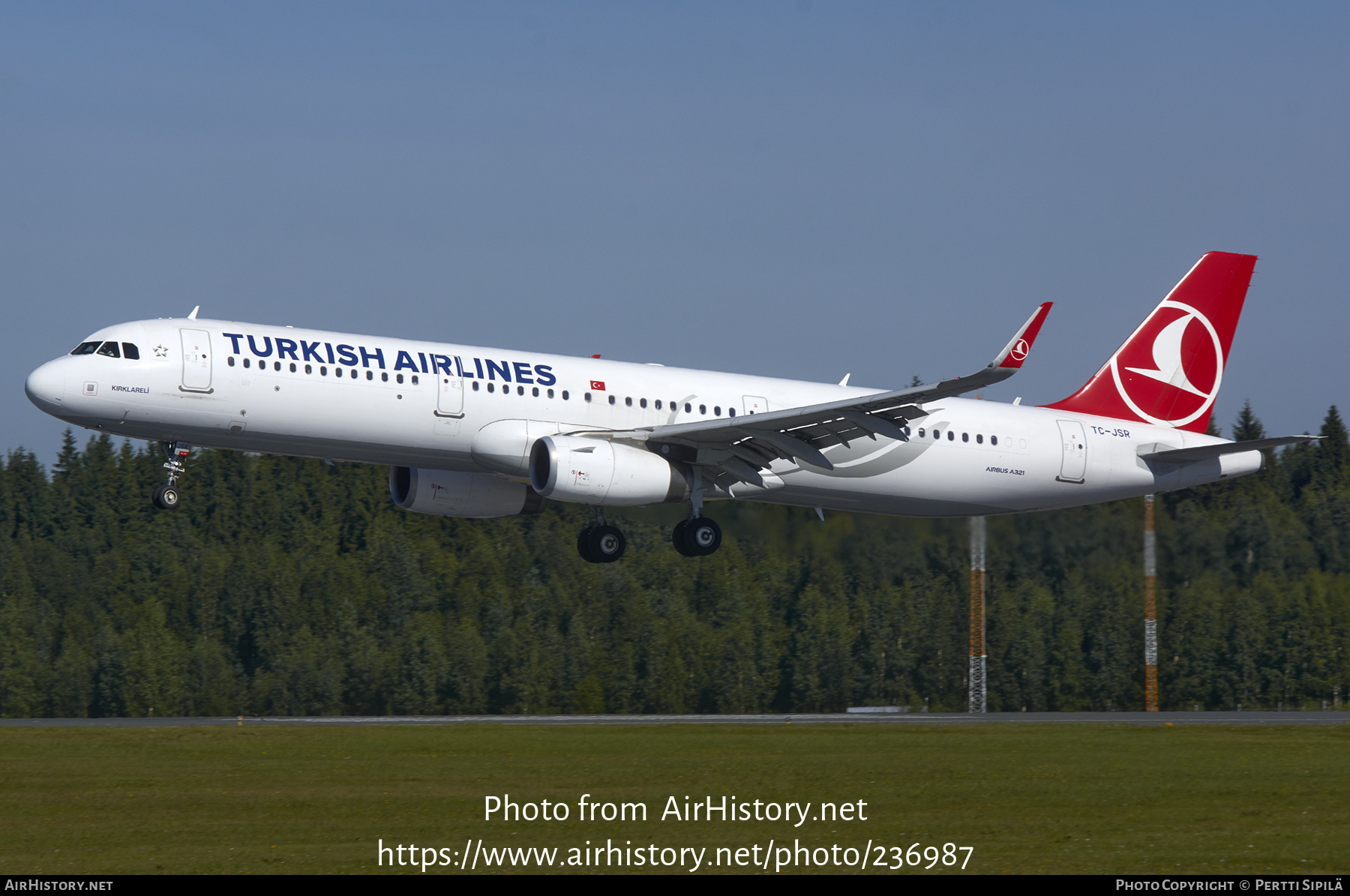 Aircraft Photo of TC-JSR | Airbus A321-231 | Turkish Airlines | AirHistory.net #236987