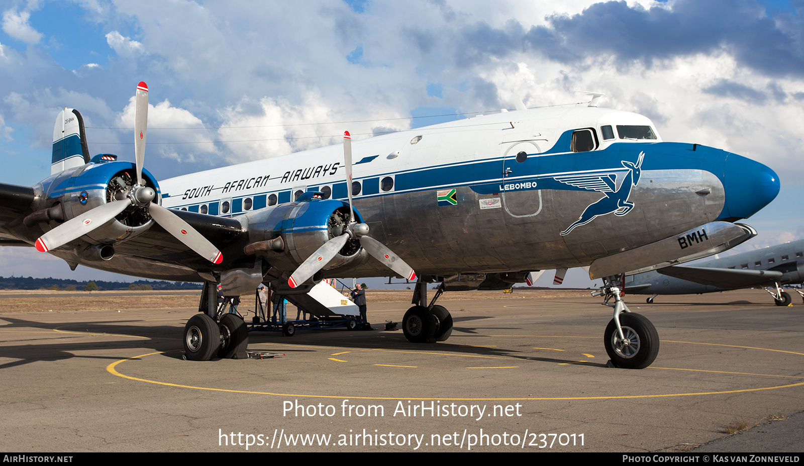 Aircraft Photo of ZS-BMH | Douglas DC-4-1009 | South African Airways - Suid-Afrikaanse Lugdiens | AirHistory.net #237011