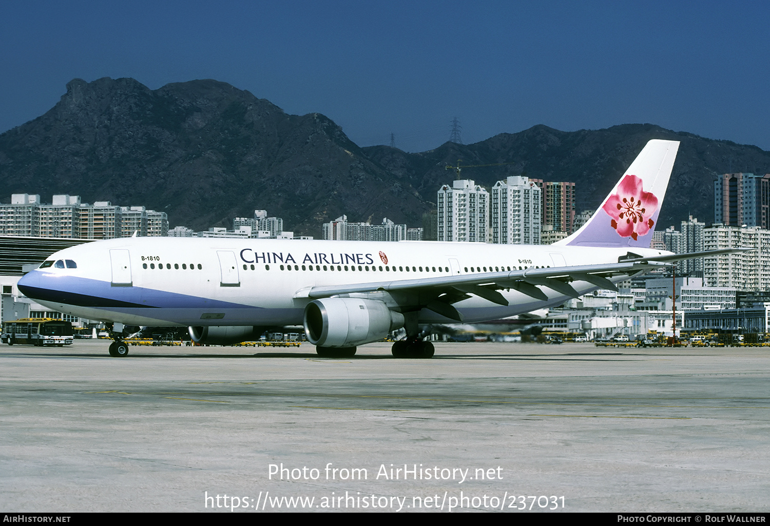 Aircraft Photo of B-1810 | Airbus A300B4-220 | China Airlines | AirHistory.net #237031