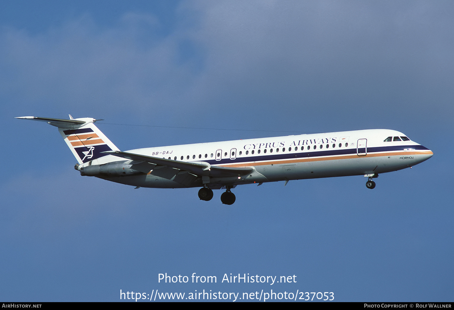 Aircraft Photo of 5B-DAJ | British Aerospace BAC-111-537GF One-Eleven | Cyprus Airways | AirHistory.net #237053