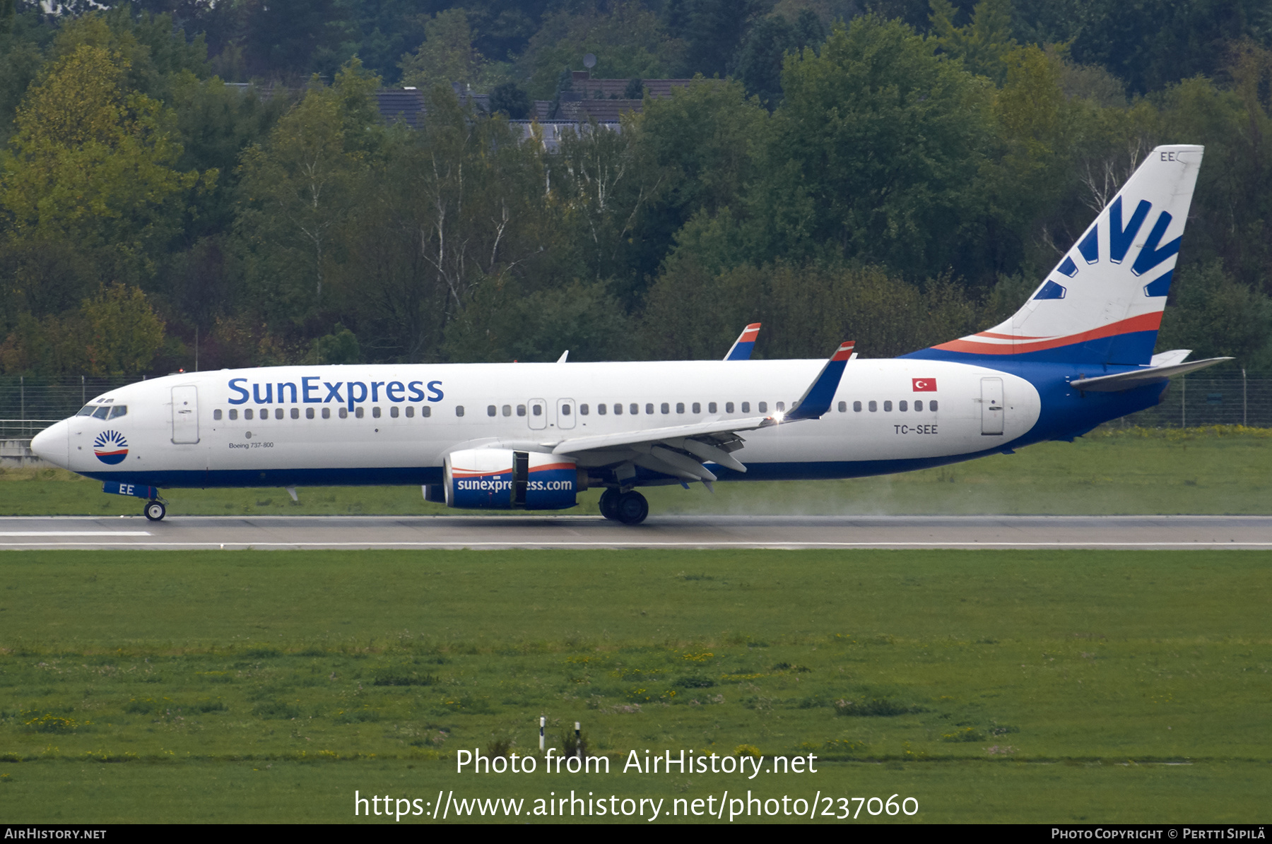 Aircraft Photo of TC-SEE | Boeing 737-8CX | SunExpress | AirHistory.net #237060