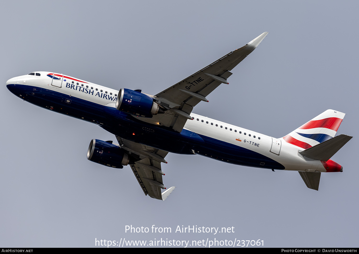 Aircraft Photo of G-TTNE | Airbus A320-251N | British Airways | AirHistory.net #237061