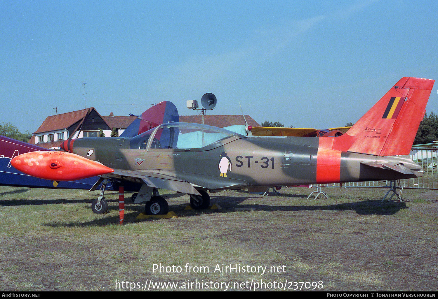 Aircraft Photo of ST31 | SIAI-Marchetti SF-260M | Belgium - Air Force | AirHistory.net #237098