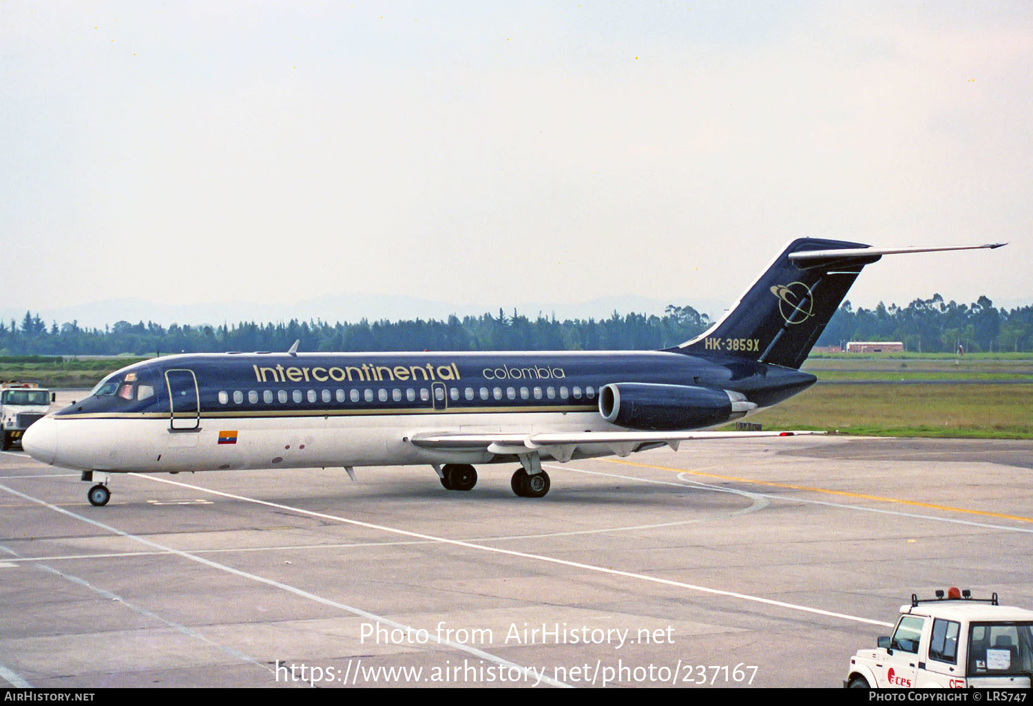 Aircraft Photo of HK-3859X | Douglas DC-9-14 | Intercontinental de Aviación | AirHistory.net #237167