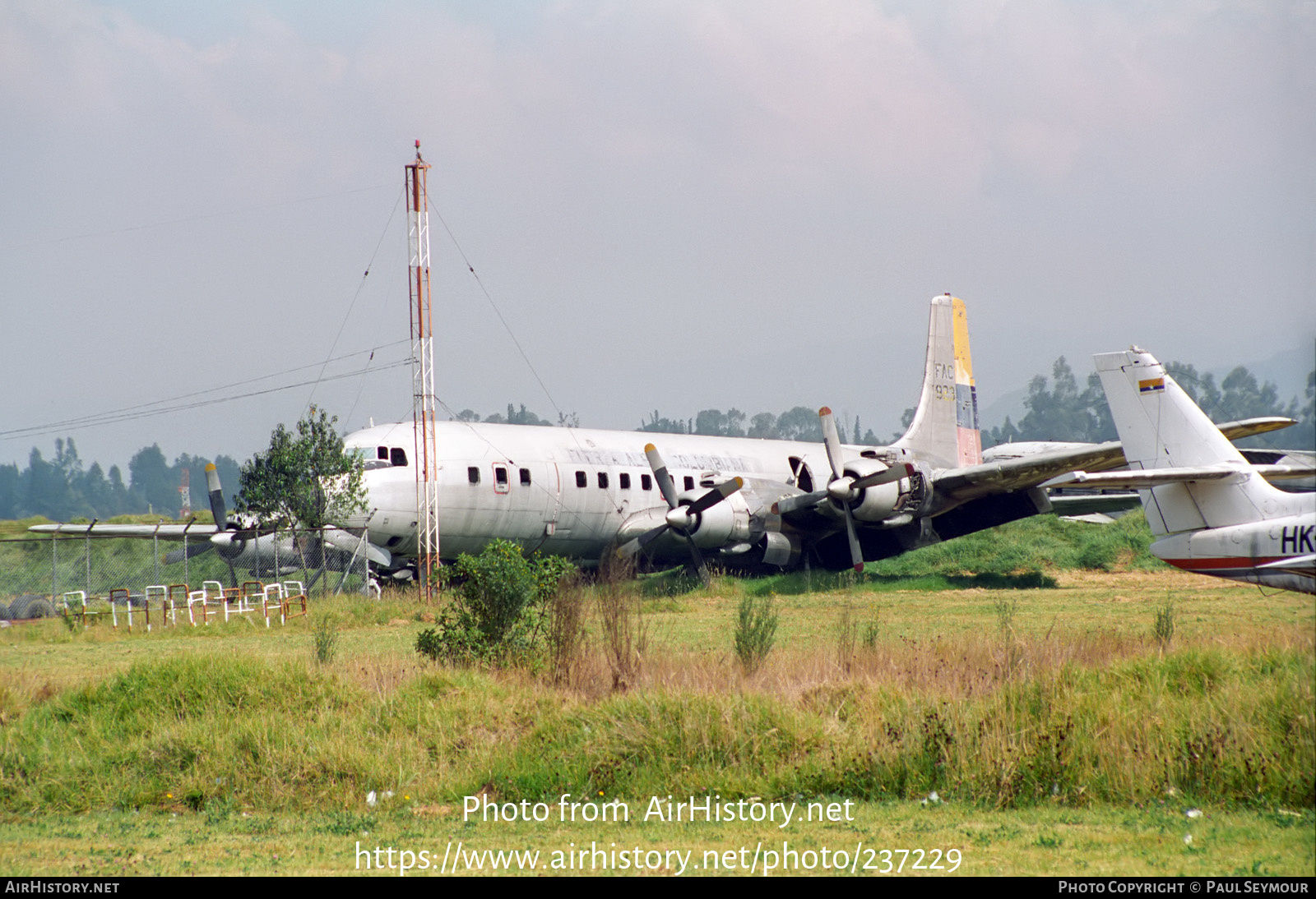 Aircraft Photo of FAC923 | Douglas DC-7C | Colombia - Air Force | AirHistory.net #237229