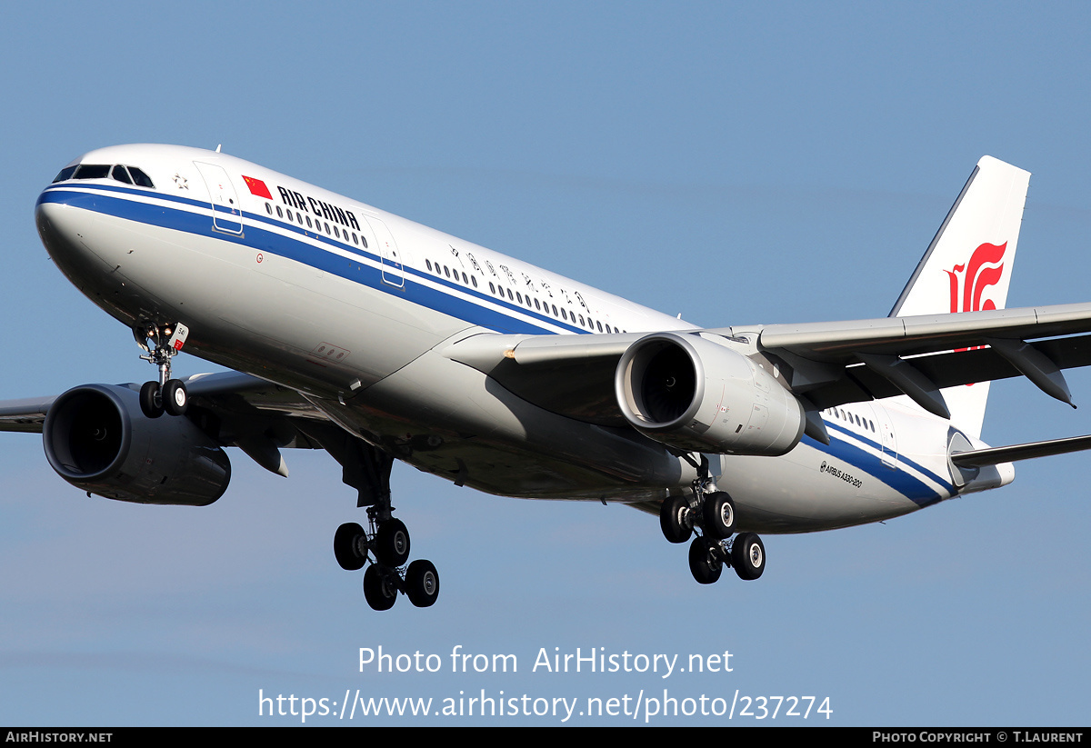 Aircraft Photo of F-WWYT | Airbus A330-243 | Air China | AirHistory.net #237274