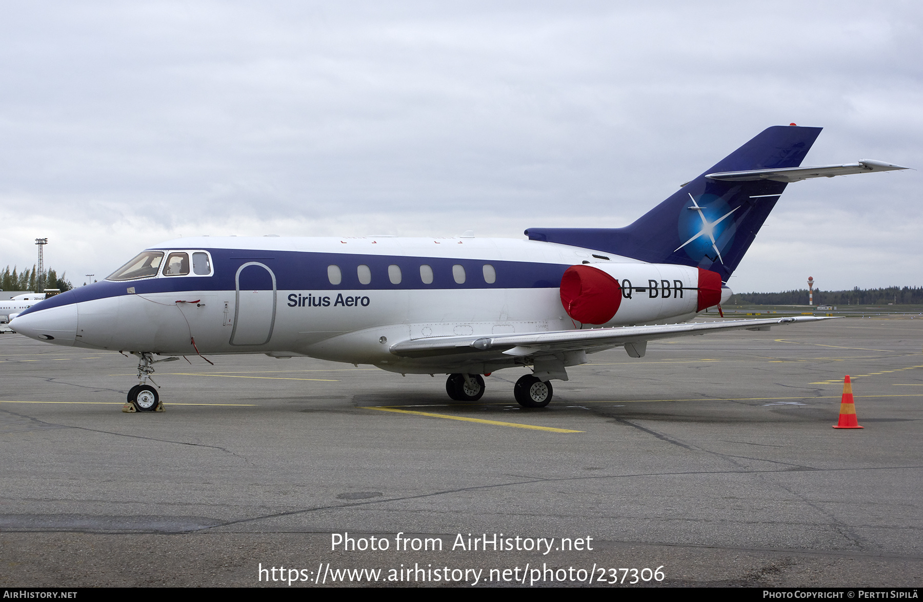 Aircraft Photo of VQ-BBR | Hawker Beechcraft 750 | Sirius-Aero | AirHistory.net #237306