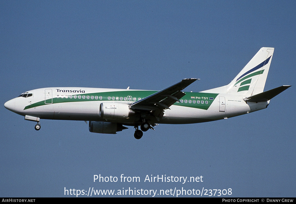 Aircraft Photo of PH-TSY | Boeing 737-3K2 | Transavia | AirHistory.net #237308