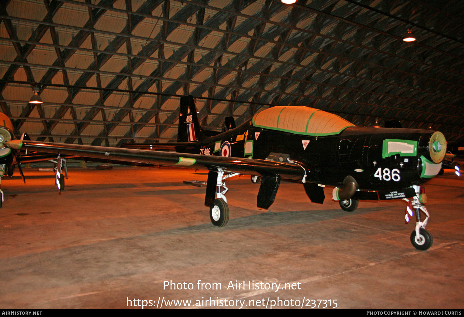 Aircraft Photo of ZF486 | Short S-312 Tucano T1 | UK - Air Force | AirHistory.net #237315