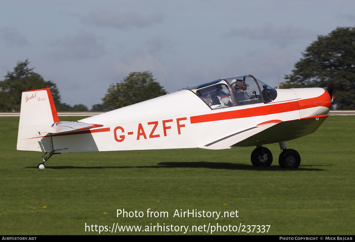 Aircraft Photo of G-AZFF | Jodel D-112 | AirHistory.net #237337