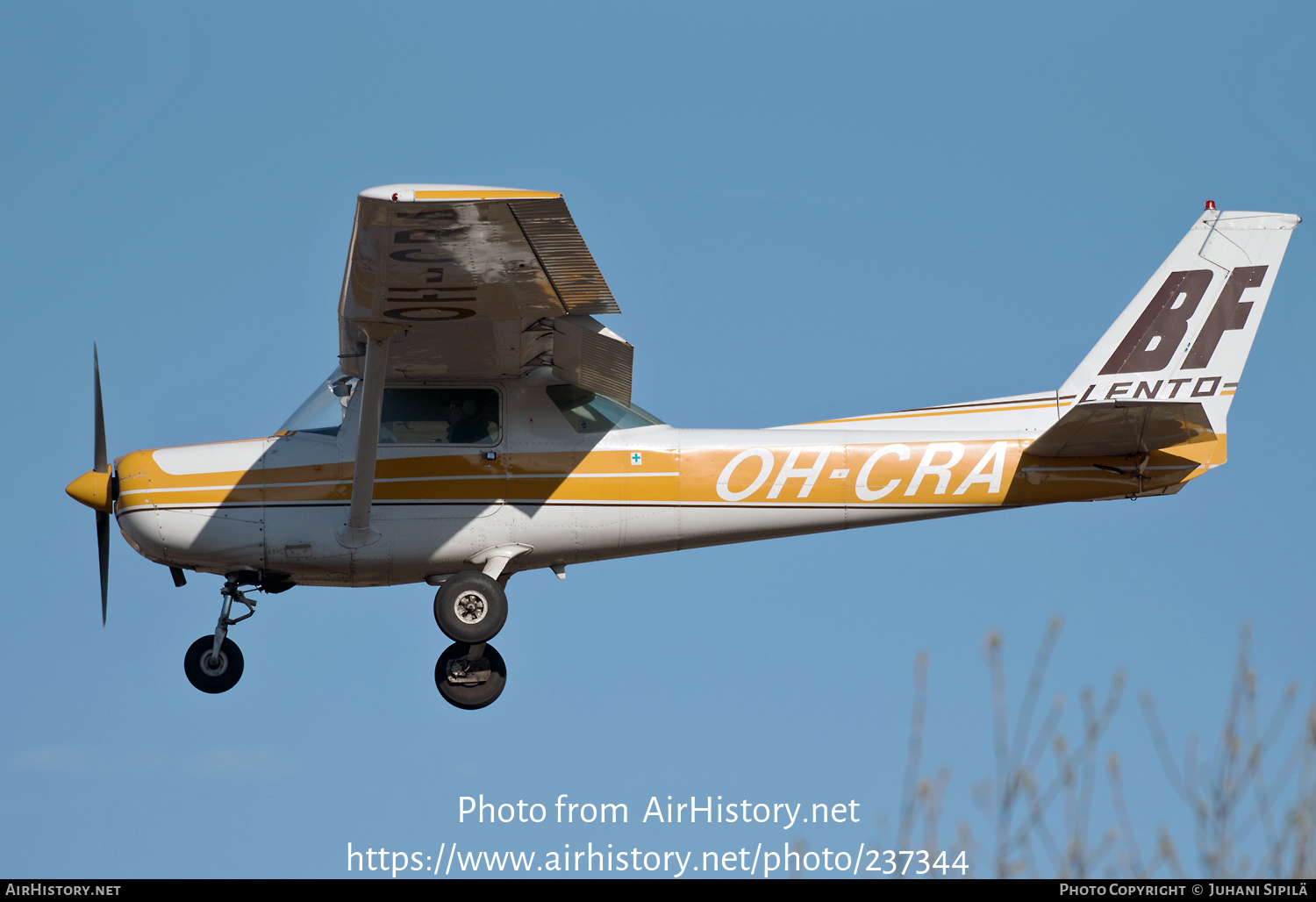 Aircraft Photo of OH-CRA | Cessna 152 | BF-Lento | AirHistory.net #237344