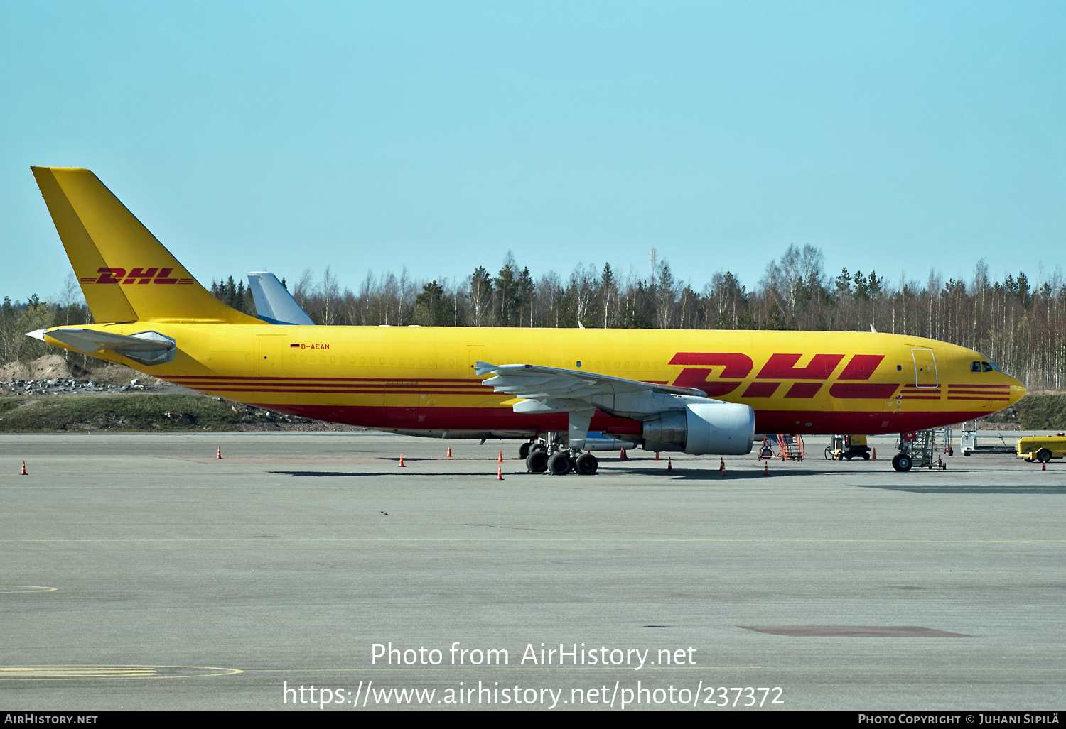 Aircraft Photo of D-AEAN | Airbus A300B4-622R(F) | DHL International | AirHistory.net #237372