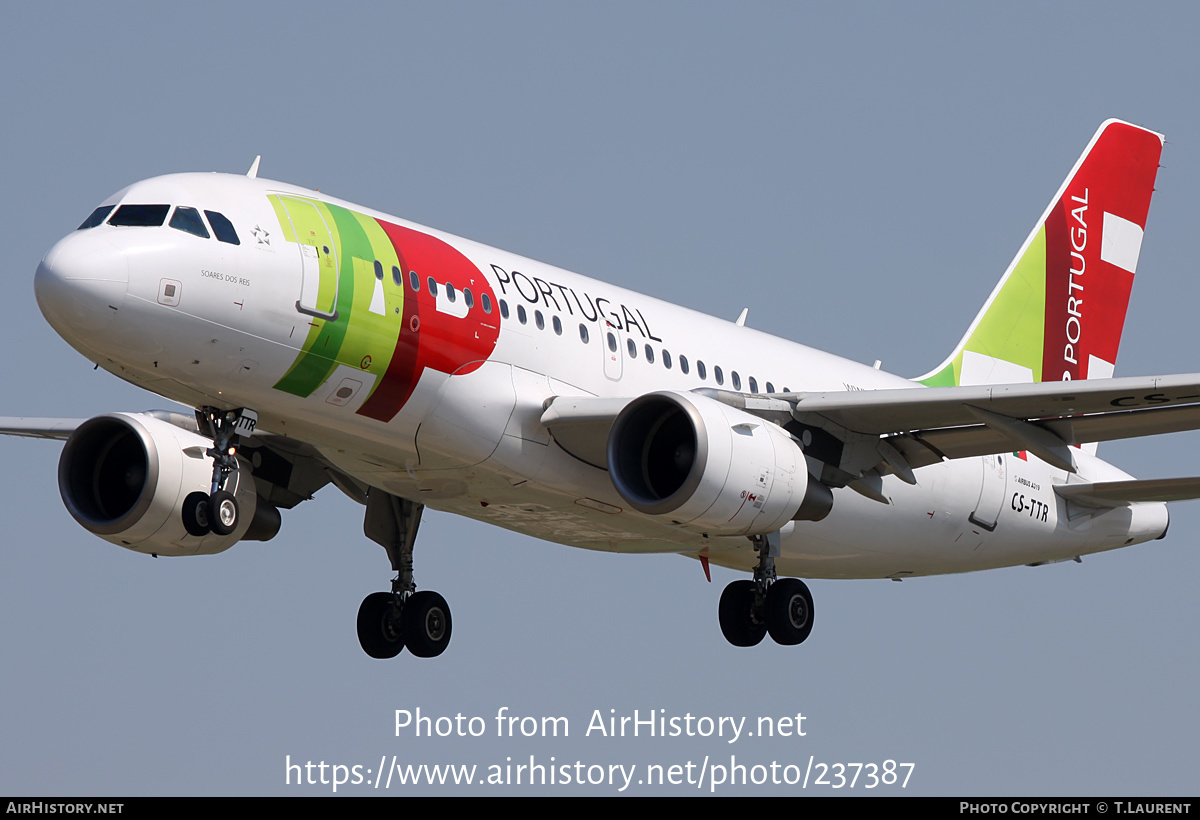 Aircraft Photo of CS-TTR | Airbus A319-112 | TAP Portugal | AirHistory.net #237387