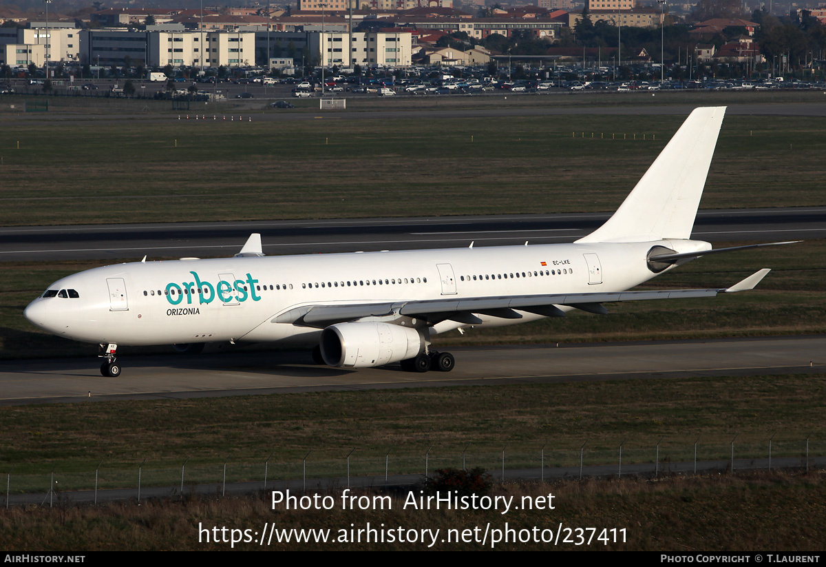 Aircraft Photo of EC-LKE | Airbus A330-243 | Orbest Orizonia Airlines | AirHistory.net #237411