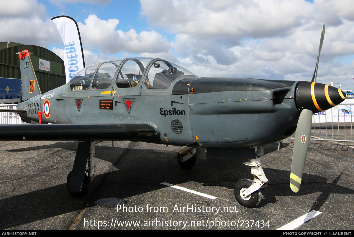 Aircraft Photo of 133 | Socata TB-30 Epsilon | France - Air Force | AirHistory.net #237434